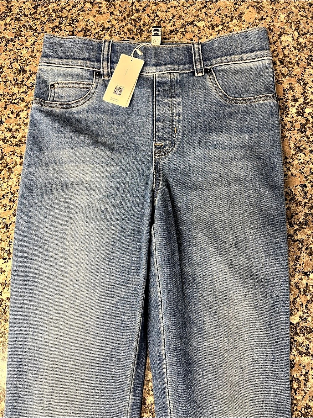 SPANX SPANXshape EveryWear Pull-On Flare Jeans Blue